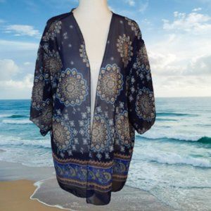 Beach Cover-Up / Kimono / Mandala Designs